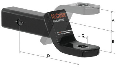 TRIPLE TOW BALL MOUNT (TOWREADY)